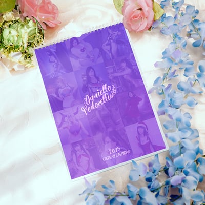 2025 cosplay calendar | danielle vedovelli