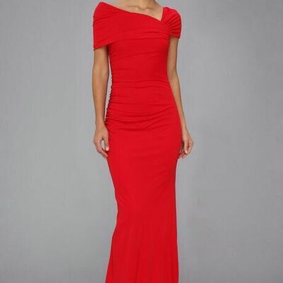 Coral shealth mother of the bride/groom dresses simple groom mother dresses for weddings ﻿evening formal party dress