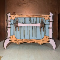 Victorian Christmas card mimic box - Thumbnail 4