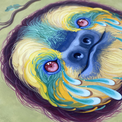 Original "sloth" painting