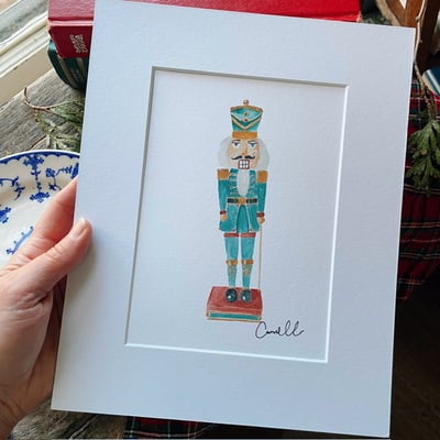 “nutcracker” 8x10 matted print 