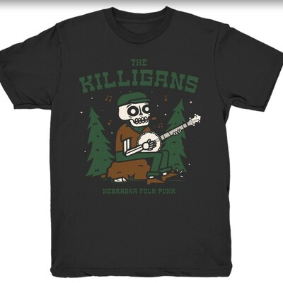 Banjo bob goes camping t-shirt