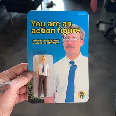 Cherdleys - you are an action figure