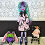 Monster High G1 Wednesday Dresses - Thumbnail 1