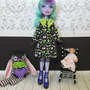 Monster High G1 Wednesday Dresses - Thumbnail 5