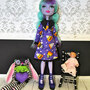 Monster High G1 Wednesday Dresses - Thumbnail 6