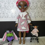 Wednesday Dresses Blythe B4rbie Rainbow High Monster High G3 Pullip - Thumbnail 3