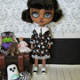 Wednesday Dresses Blythe B4rbie Rainbow High Monster High G3 Pullip - Thumbnail 7
