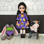 Halloween Middie/ Little Sisters Raglan Dresses - Thumbnail 5