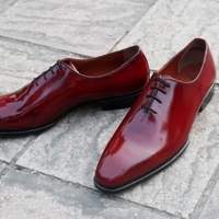 Crafted Leather Classic and Elegance Genuine Leather Oxford Dress Shoes  - Thumbnail 2