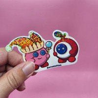 Kirby & Waddle Doo sticker - Thumbnail 2