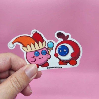 Kirby & Waddle Doo sticker
