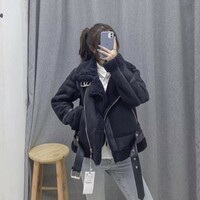 Warm Padded Suede Artificial Leather  - Thumbnail 8