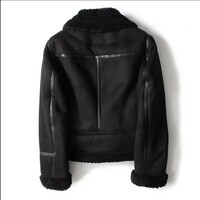 Warm Padded Suede Artificial Leather  - Thumbnail 6