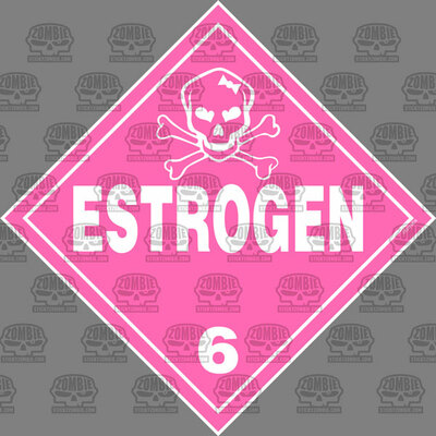 Girl Power Warning Sticker Pack