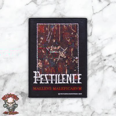 Pestilence malleus maleficarum official woven patches - Thumbnail 5