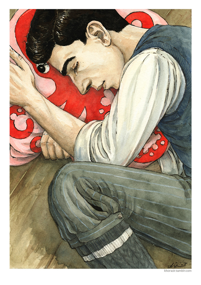 Dead Boy Detectives A4 Artprint: "Octopus pillow"