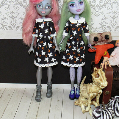 Monster high g1 alice dresses