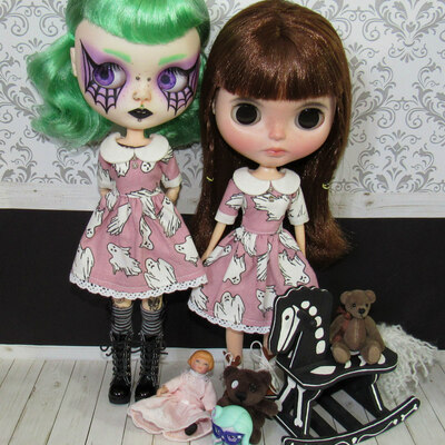 Blythe monster high g3 pullip alice dresses