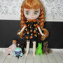 Halloween Middie/ Little Sisters/ Monster High Alice Dresses - Thumbnail 2