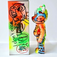 Custom Bearbrick 400% by Judas Arrieta "CAT RULE"  - Thumbnail 4