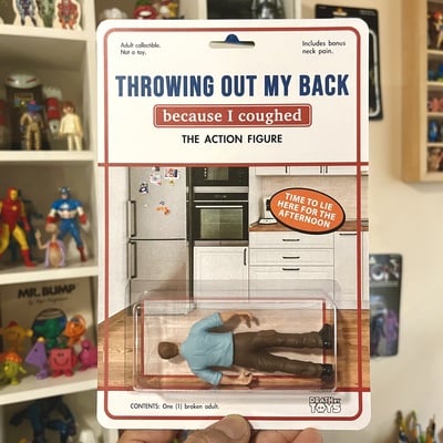 Throwing out my back (male)