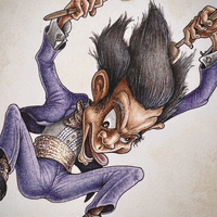 Stark Raving Percussion - Original Illustration - Thumbnail 2