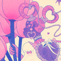 Bouquet Riso Print - Thumbnail 1