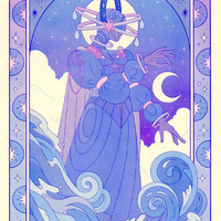 Celeste Riso Print (MOON ONLY) - Thumbnail 1