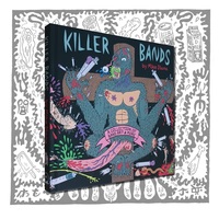 MIKE DIANA "Killer Bands" BOOK (w/Poster and Buttons) - Thumbnail 2