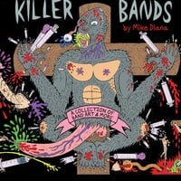 MIKE DIANA "Killer Bands" BOOK (w/Poster and Buttons) - Thumbnail 5