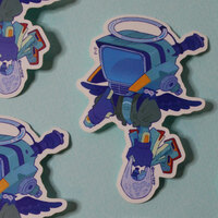 FLCL Canti Groceries Sticker - Thumbnail 3