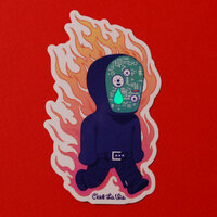 Electroma C'est La Vie Sticker - Thumbnail 1