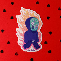 Electroma C'est La Vie Sticker - Thumbnail 3