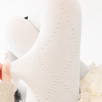 Fluffy pompon leg warmers - Thumbnail 2