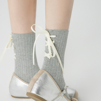 Ballet core ribbon socks - Thumbnail 3
