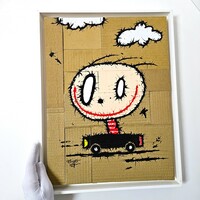 🧳Painting by Celipe Perroloco "City Boy"  - Thumbnail 2