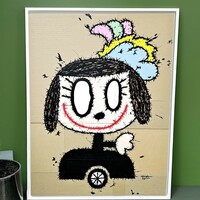 🧳Painting by Celipe Perroloco "Lady"  - Thumbnail 5