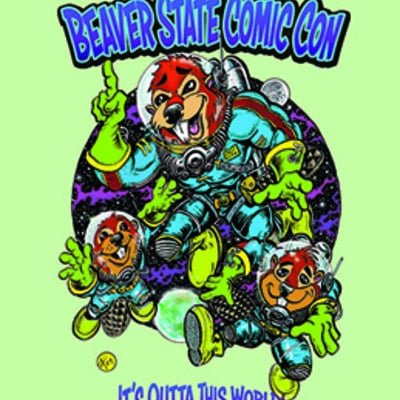 Beaver state comic con print