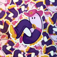 Cowboy Cryptids Stickers - Thumbnail 3