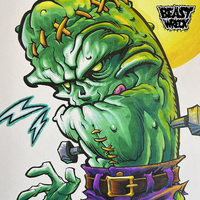 FRANKEN-PICKLE color artwork - Thumbnail 2