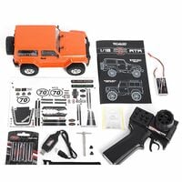 RC4WD Z-RTR0048 1:18 Gelande II RTR 4X4 RC Truck W/Black Rock Body Set  - Thumbnail 5