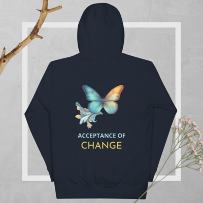 Butterfly woman hoodie