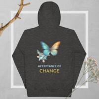 BUTTERFLY woman Hoodie - Thumbnail 12