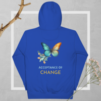 BUTTERFLY woman Hoodie - Thumbnail 14