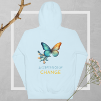 BUTTERFLY woman Hoodie - Thumbnail 15