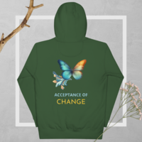 BUTTERFLY woman Hoodie - Thumbnail 16