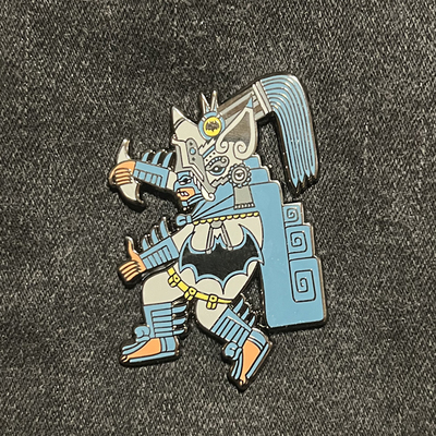 Tzinacan Tlacatl (The Aztec Batman)  2 inch Enamel Pin