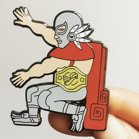 El Santo 2" Enamel Pin - Thumbnail 1