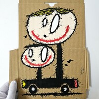 🧳Drawing by Celipe Perroloco "City Boys"  - Thumbnail 3